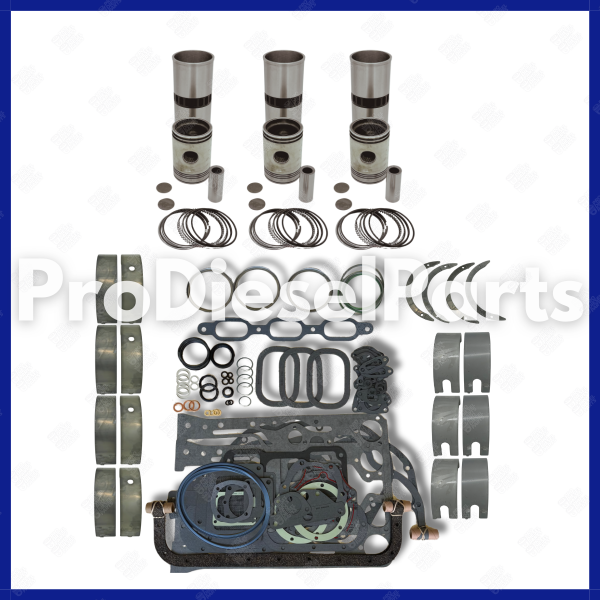 Complete Overhaul Kit Fixed ONE PIECE PISTON, Detroit Diesel Engine 3 71 Natural 4 Valve