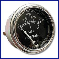 20BPG-300 Murphy 0-300 PSI Pressure Gage Indicating