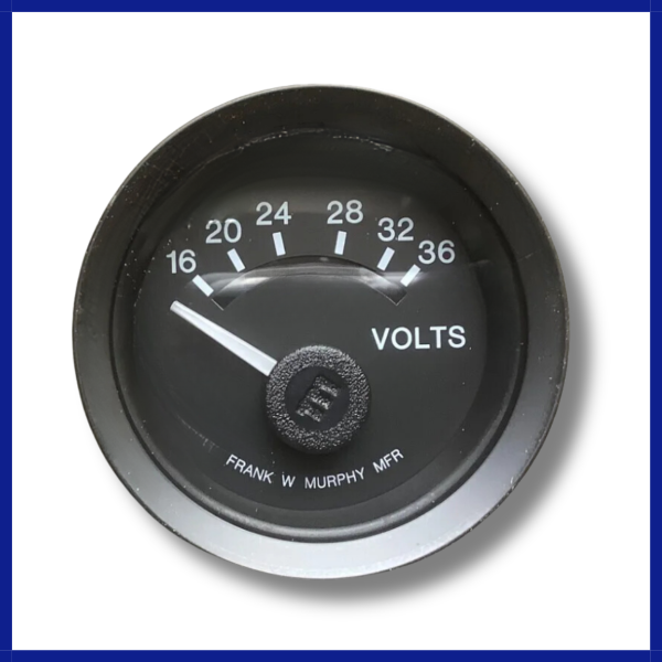 Murphy Voltmeter Gauge 24 VDC (EG21VM-24)