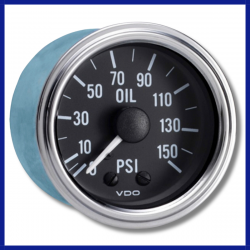 VDO 150 PSI Mechanical Oil Pressure Gauge