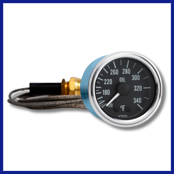 VDO Oil Temperature Gauge with 72"(6 Feet) Capillary