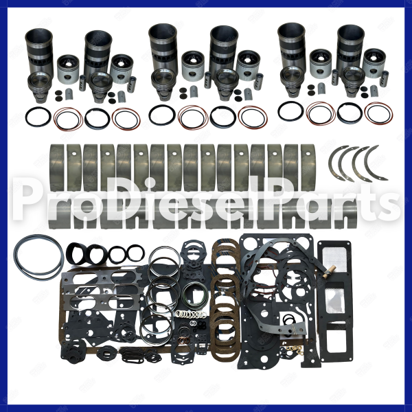 Complete Overhaul Kit Fixed CROSS HEAD PISTON, Detroit Diesel Engine 6 71 Natural 4 Valve