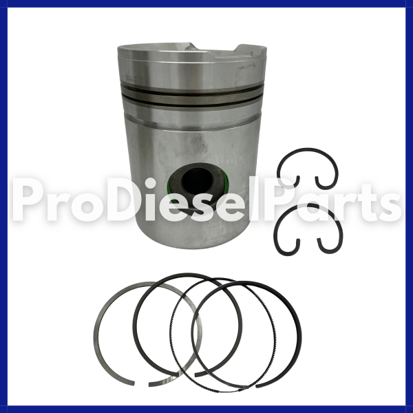 Piston Kit with Pin & Retainers Caterpillar D398