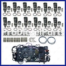 Complete Overhaul Kit Fixed Detroit Diesel Engine 12V 71 TURBO