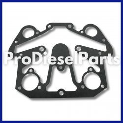 Cyl. Block Front Plate Gasket, Detroit Diesel Engine 6V-71-8V-71-12V-71-16V71-8V92-6V92-12V92