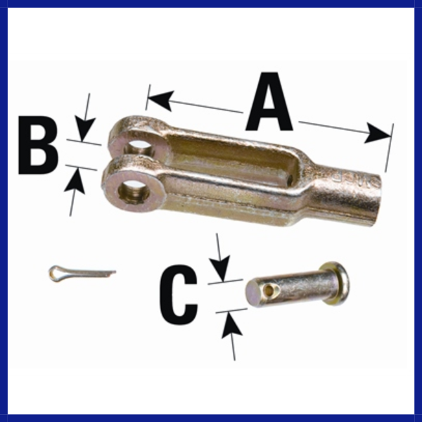 Teleflex Morse Marine Clevis Kit  3300 1/4"