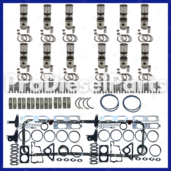 IN FRAME OVERHAUL KIT FIXED DETROIT DIESEL ENGINE 12V 71 N