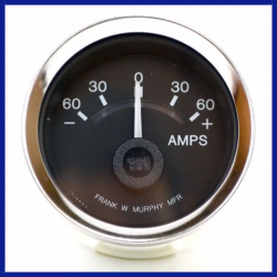 Murphy Ammeter, 0-60 Amp 12 Volt / 24 Volt