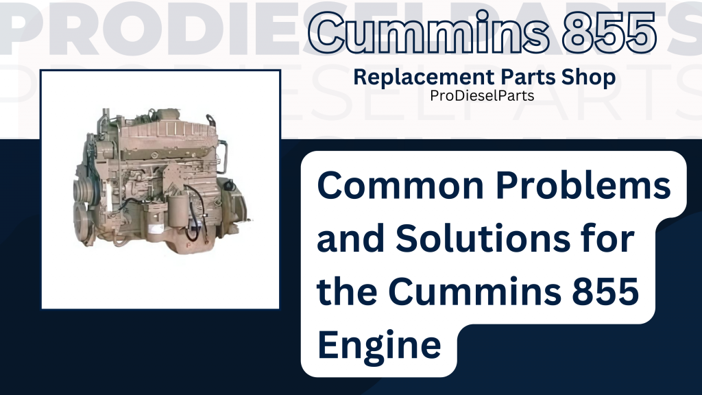 Common Problems and Solutions for the CUMMINS 855 Engin ProDieselParts