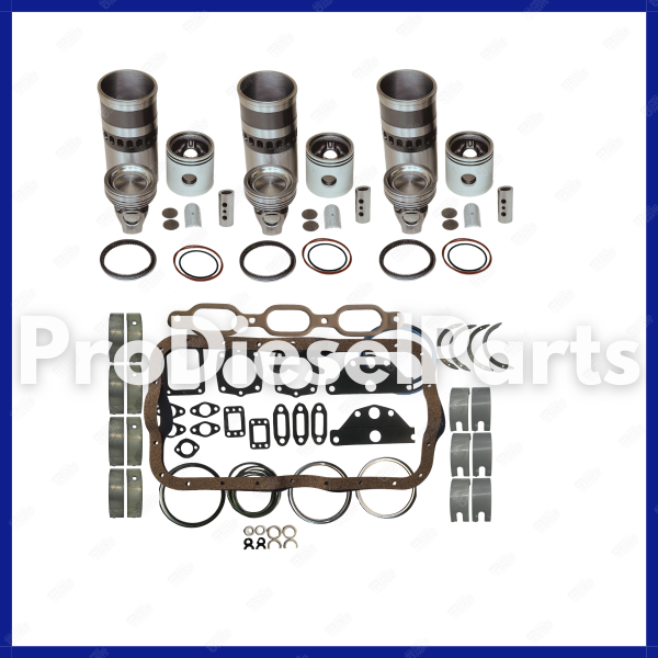 In Frame Kit Fixed CROSS HEAD PISTON, Detroit Diesel Engine 3 71 Natural 4 Valve